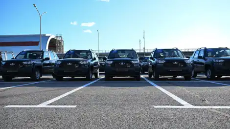 автомобили  Lada Niva Travel на площадке Казань Экспо