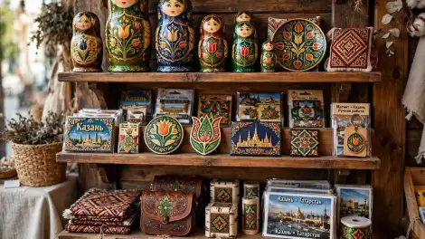 сувенирные изделия с татарским орнаментом
