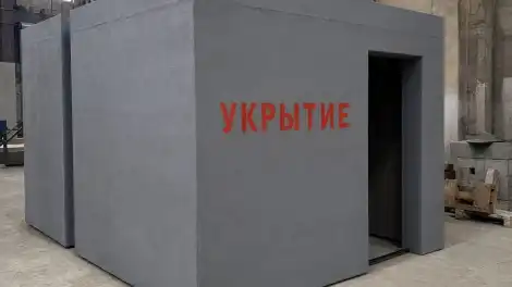 железобетонное укрытие