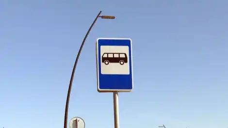 знак автобусной остановки