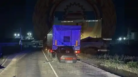 ДТП в Сабинском районе Татарстана с ВАЗ-2110 и MAN