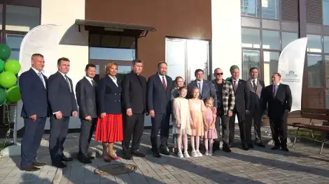 церемония заселения соципотечного дома в «Грин Хаус Парк» 26 сентября
