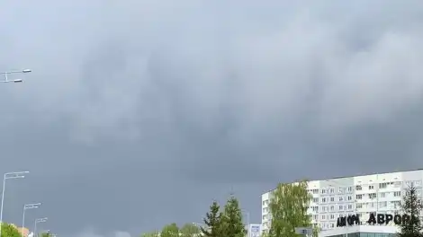 пасмурное небо с тучами