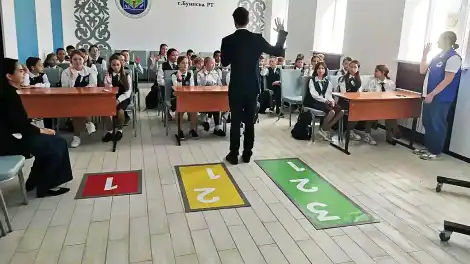 Урок ПДД в школе