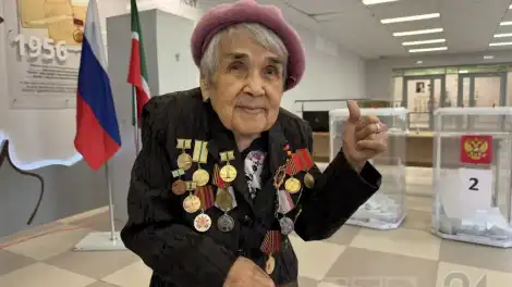 Рукия Сахабутдинова на выборах