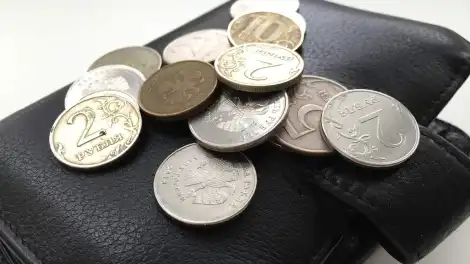 Мелочь в кошельке