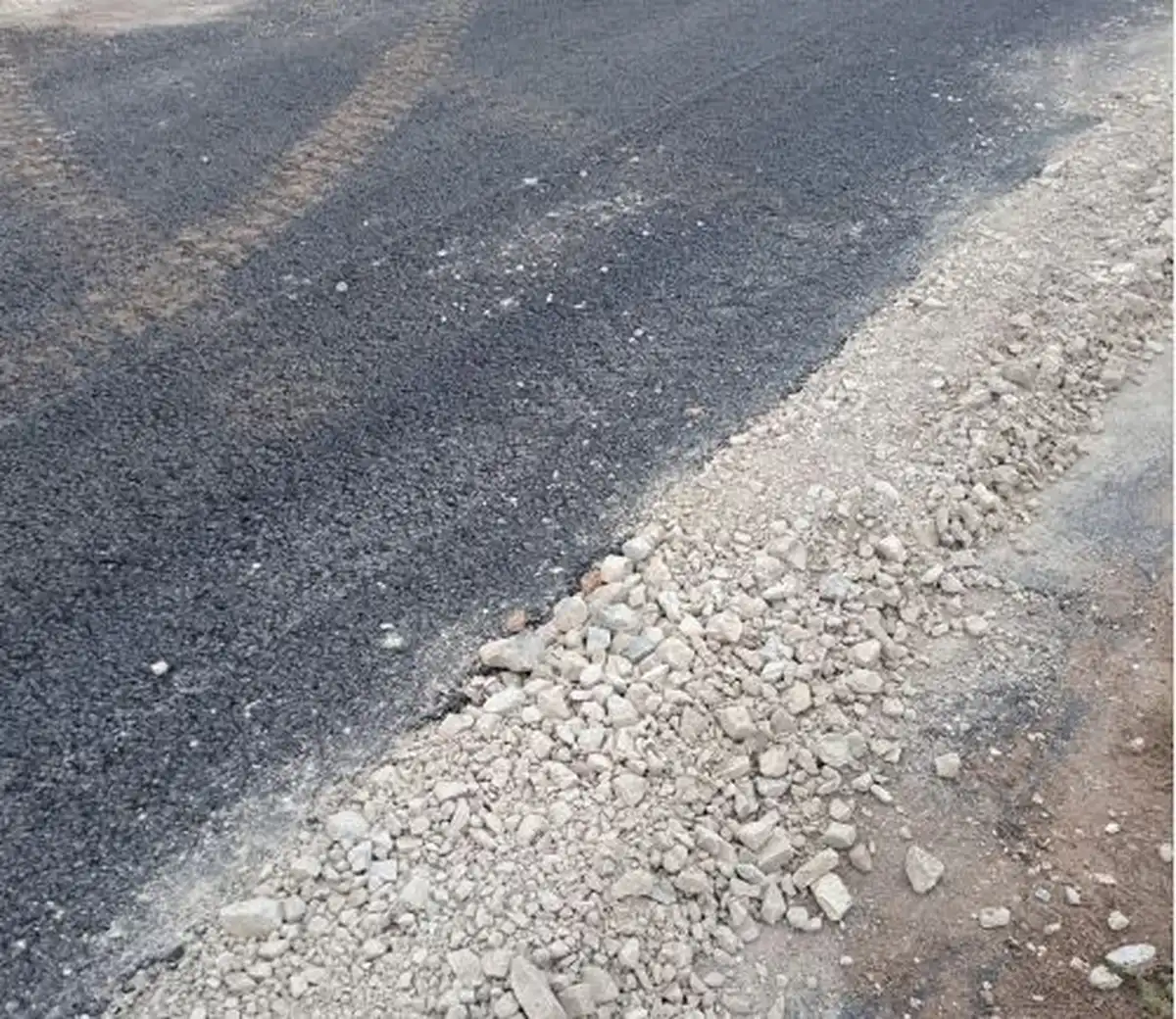 дорога, благоустройством которого недовольны жители Красной Кадки Нижнекамского района