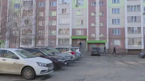 парковка во дворе