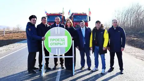 открытие дороги в селе Иштеряково 31 октября 2026