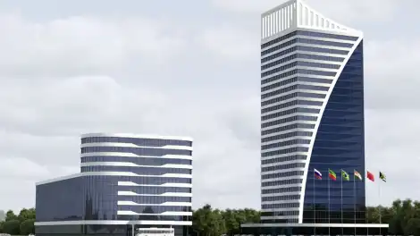 эскиз гостиницы Юность в Нижнекамске