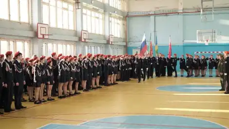 вступление в юнармию в лицее № 31