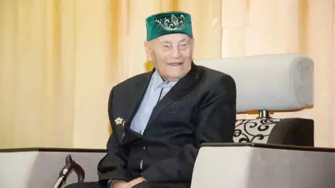 ветеран ВОВ Нижнекамского района Мирсаяф Камалов отметил 102-летие