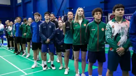 сборная Татарстана по бадминтону на чемпионате России в Казани