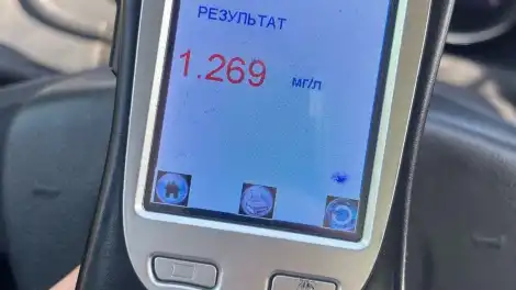 показание алкотестера